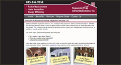 Desktop Screenshot of palmariumhomeinspection.com